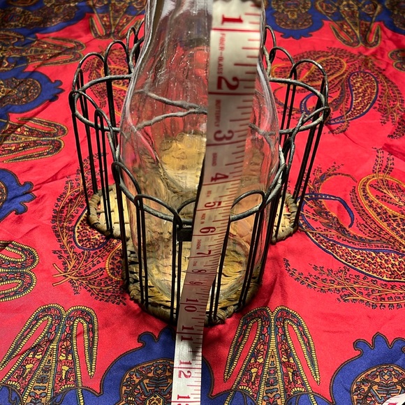 Vintage Milk Jar Holder & Jars - Picture 6 of 9